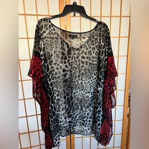 Lane Bryant Sheer Blouse